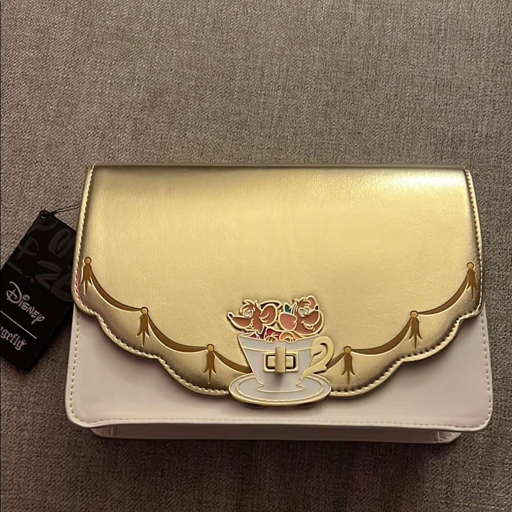 Disney Gold and White Women's Bag